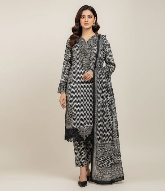Heer - Lawn 3Pcs Suit (Copy)