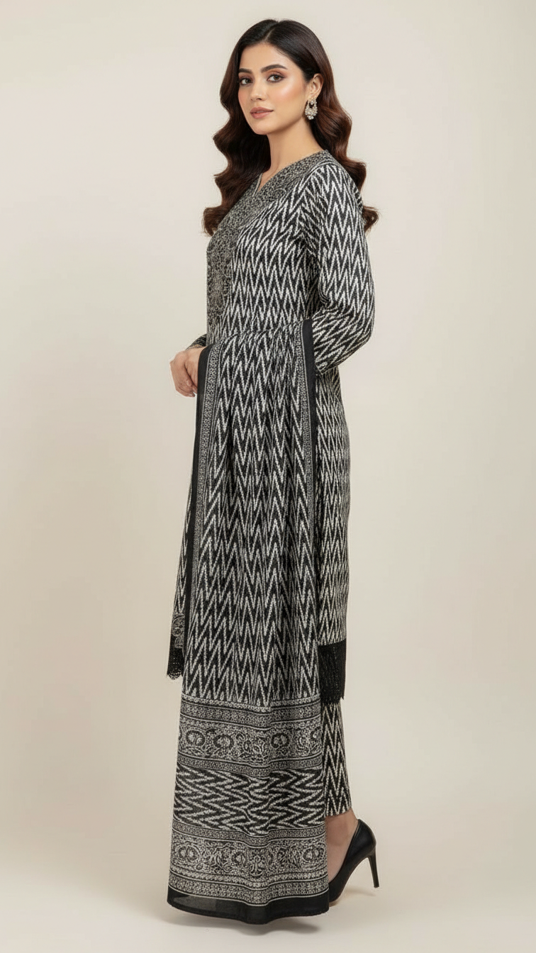 Heer - Lawn 3Pcs Suit (Copy)